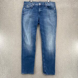 Rag & Bone Jeans Womens 29 Dre Blue Medium Wash Denim Slim Leg Boyfriend Stretch